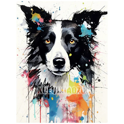 Animal Diamond Painting Graffiti Rhinestone Embroidery Dog Mosaic Cross Stitch Children Gift Art Handmade Home Decoration