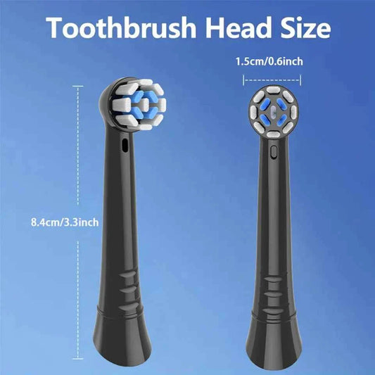 4-16Pack Toothbrush Replacement Heads Compatible with Oral B iO 10 9 8 7 6 5 4 3 Series Electric Toothbrush, 4 Pack Brush Heads