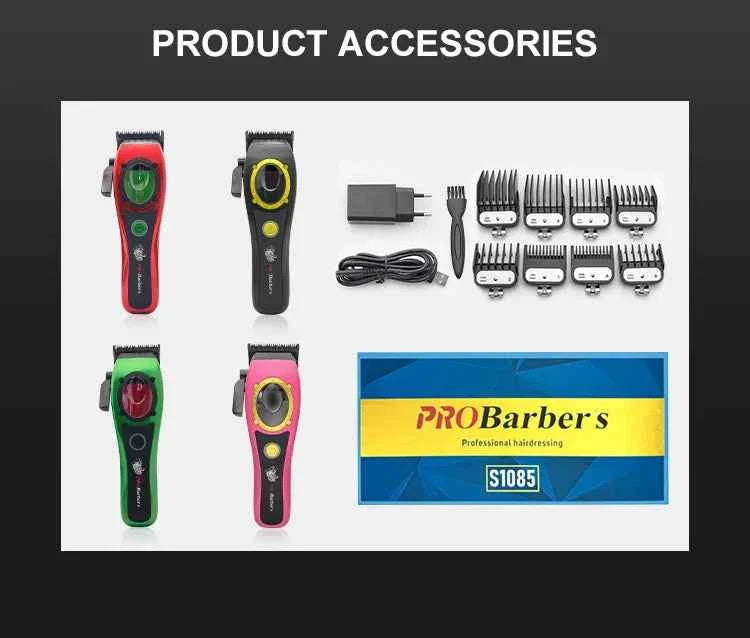 Professional Manufacturer Barber Electric Hair Clippers Set Professional Barber Hair Clippers Cordless Electric hair clipper