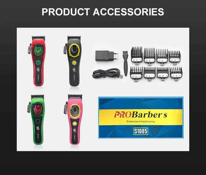 Professional Manufacturer Barber Electric Hair Clippers Set Professional Barber Hair Clippers Cordless Electric hair clipper