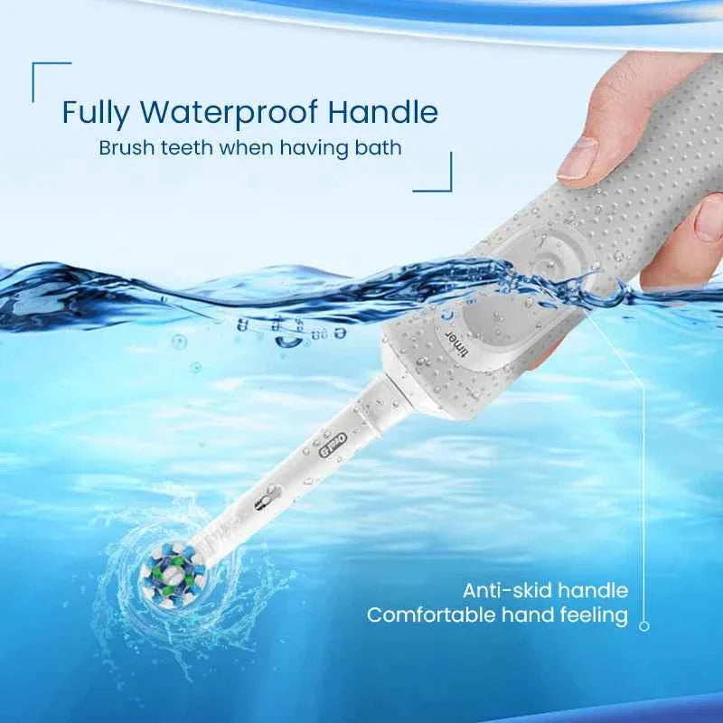 Oral B D100 2D Vitality Electric Toothbrush Timer 7600Rpm Cross Action Deep Cleaning and Whitening Teeth Tooth Brush