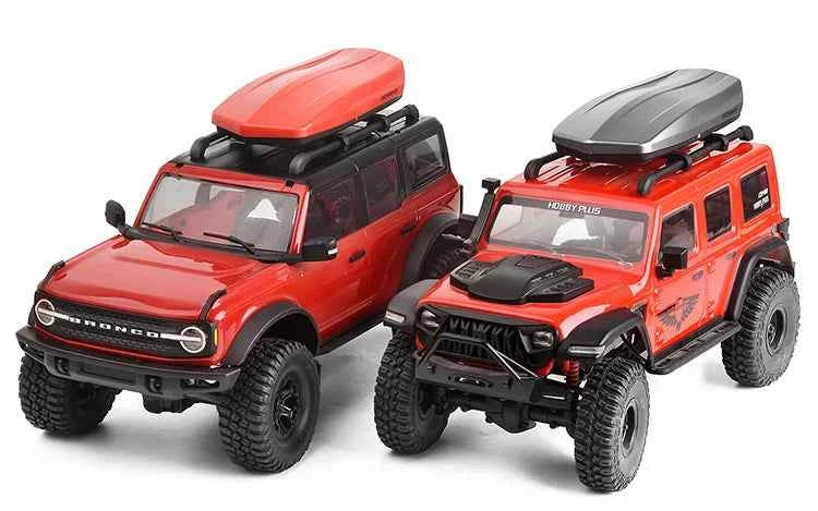 RCDream 1/18 Scale Roof Rack Roof Box for 1/18 1/24 1/12 RC Crawler Truck TRX4M Bronco AX24 #18R004