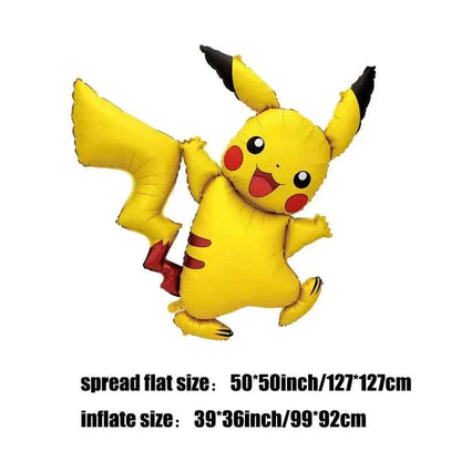 Pokemon Birthday Party Decorations Paper Tableware Plates Napkins Cups Pikachu Birthday Tablecloth Party Supplies Children Gifts