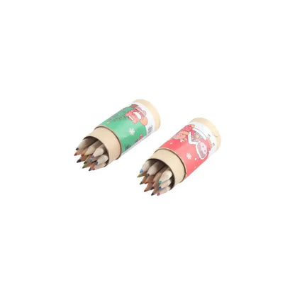 Supplies with Built-in Sharpener Sketch Supplies Drawing Pencils Wooden Pencils Christmas Colored Pencils Sketching Pen