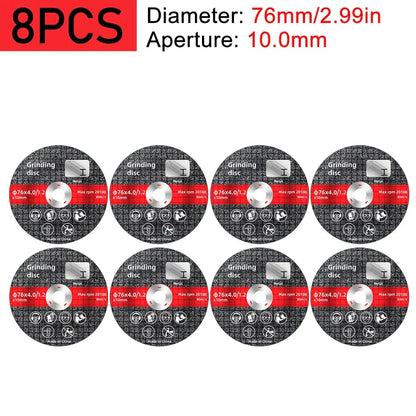 1-20PCS 76mm Saw Blade Electric Grinding Cutting Disc Rotary Tool Metal Cutter Power Wood Cutting Electric Grinder Accessories