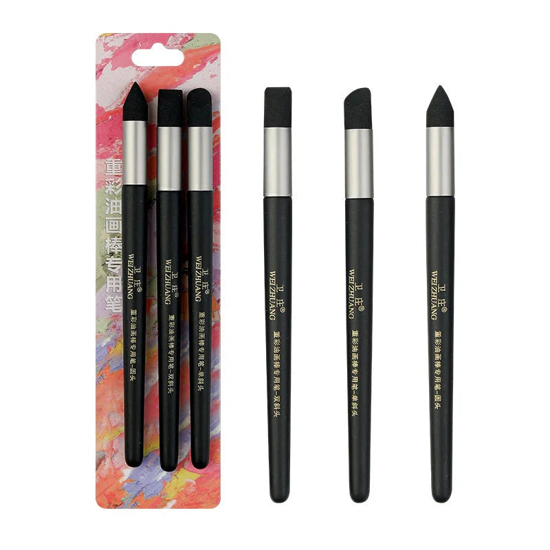 Art Essential 1/3Pcs Color Shaper Tool for Oil Painting, Pastel Blending.