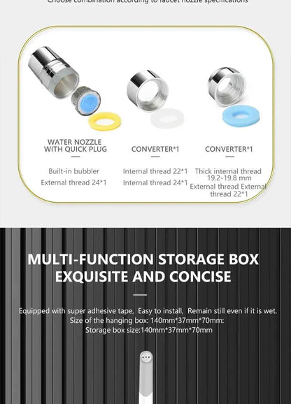 New Water Dental Flosser Faucet Oral Irrigator Floss Dental Irrigator Dental Pick Oral Irrigation Teeth Cleaning Machine
