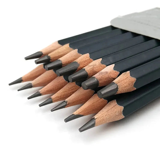 4B 5B 6B 10B 12B 1B Stationery Supplies For Exam HB 2B 6H 4H 2H 3B Professional Sketch Drawing Pencil Set Painting Pencils