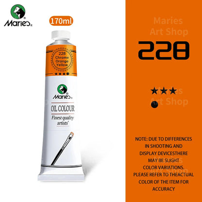 Marie's Oil Paint 170ml/5.95oz Large Tube,Art Supplies for Canvas Painting,Egg,Graffiti,Fabric,Stone,Leather,Wood,Ceramic