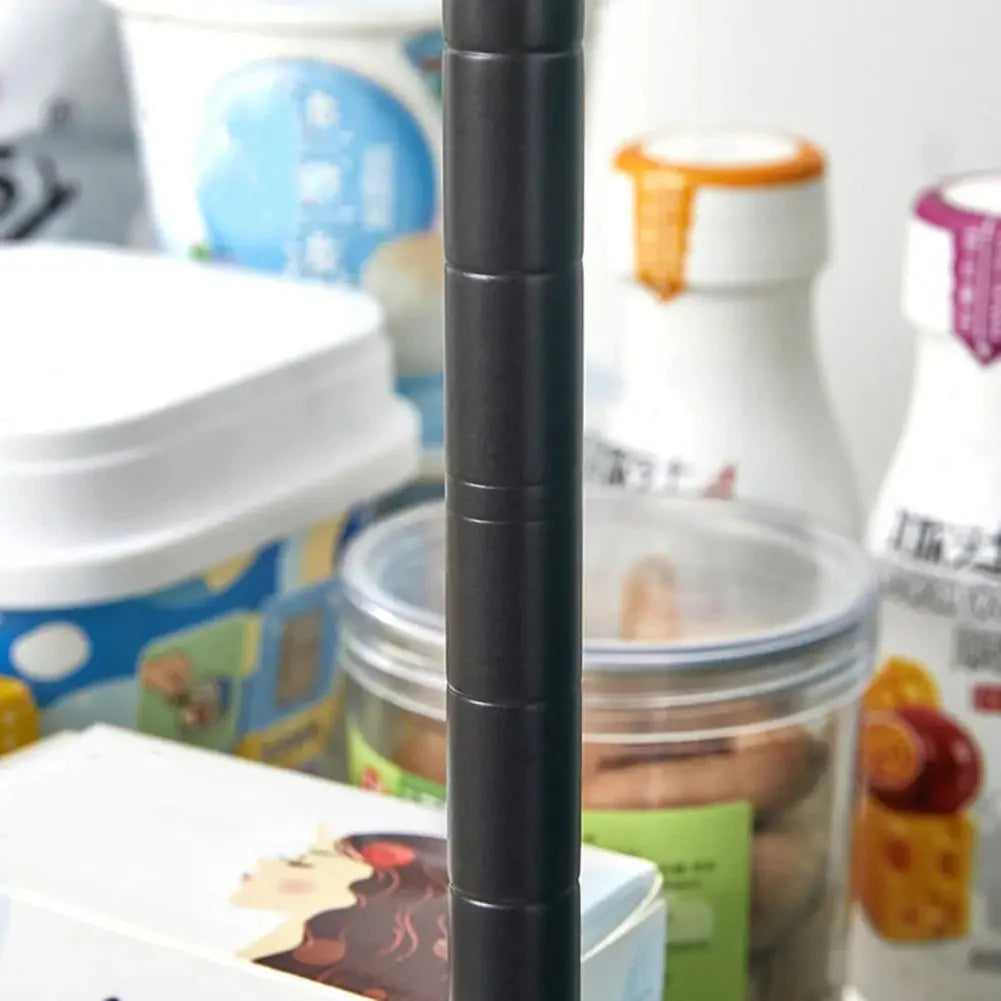 Detachable Storage Rack Corrosion Resistant 3 Tiers Strong Load Bearing Adjustable Shelf for Kitchen Bathroom Book Spice Storage