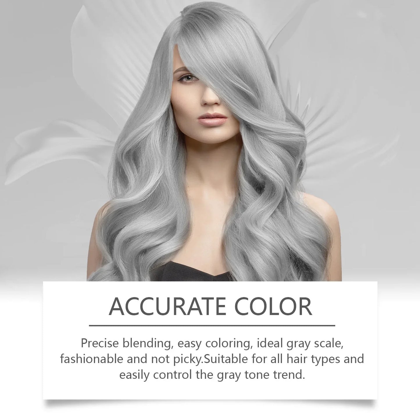 Hoegoa Grey Hair Cream Long Lasting Colour Lock Nourishing Phytocare Trendy Hair Colour Hairdresser