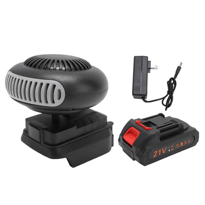 Electric Power Warm Air Blower Fan Heater Portable Small Space Heater Car Window Defogger Power Tool Parts Battery Powered