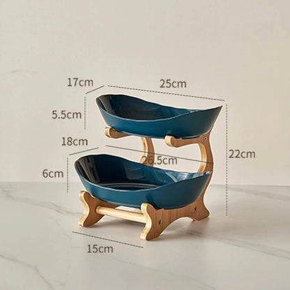 2/3 Layer Fruit Plate Home Living Room Plastic Snack Dish Creative Modern Dried Fruit Basket Candy Dish Cake Stand Salad Bowl