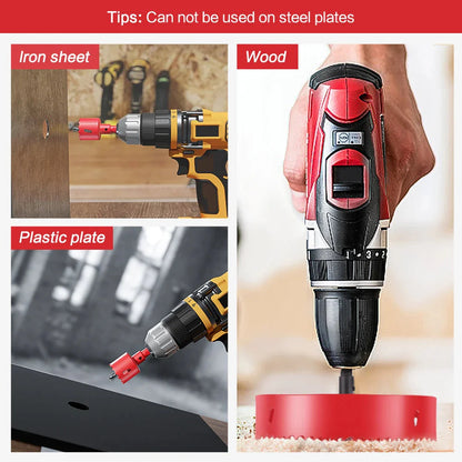 1pc 15-200mm M42 Bi-Metal Hole Saw HSS Drill Bit for Metal Iron Aluminum Stainless Plastic DIY Wood Cutter Tools