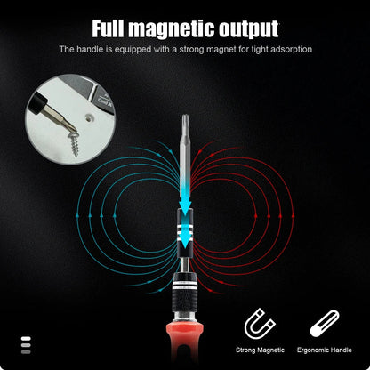 115 in 1 Precision Screwdriver Set Multifunctional Magnetic Repair Tools Kit for Computer Laptop Phone MacBook Household Repairs