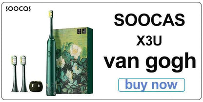 SOOCAS X3S Sonic Electric Toothbrush 180 Days Battery Life Smart Ultrasonic Tooth Brush Cleaner Adult Automatic IPX8 Waterproof
