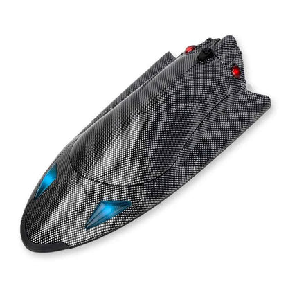 RC de Carreras Alta Velocidad 25Km/h | Resistente al Agua Recargable, Lancha Rápida, Regalo para Niños