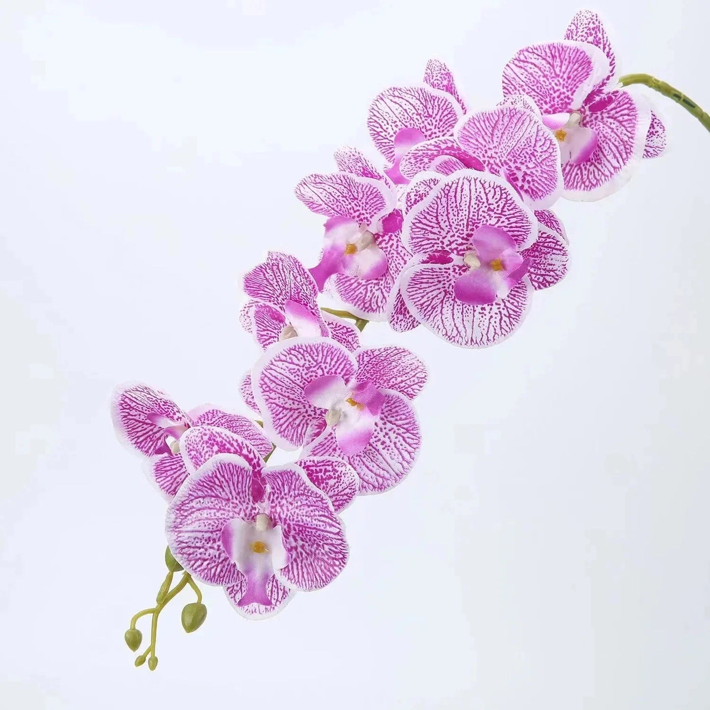 1Pcs Butterfly Orchid Artificial Flowers Orchid Phalaenopsis Fake Flowers Party Home Decor Garden Wedding Decoration Accessories