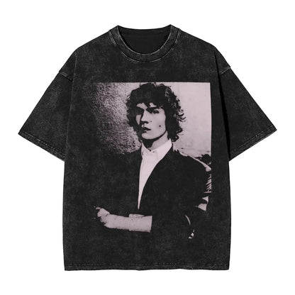Mens T Shirt Ilya Rozanov 81 Boston Raiders Hudson Williams Washed T-Shirts Hipster  Summer Tee Shirt Y2K Funny Cotton Tops