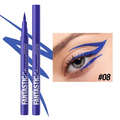 Red Wine Black Waterproof Eyeliner Pencil Untra-fine Liquid Eye Liner Pen Quick Dry Long Lasting Non Smudge Makeup Cosmetics