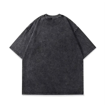 2026 Spring/Summer Paris Hilton Washed T-Shirt Harajuku No Longer Poor Summer Y2K Classic Casual Jacket