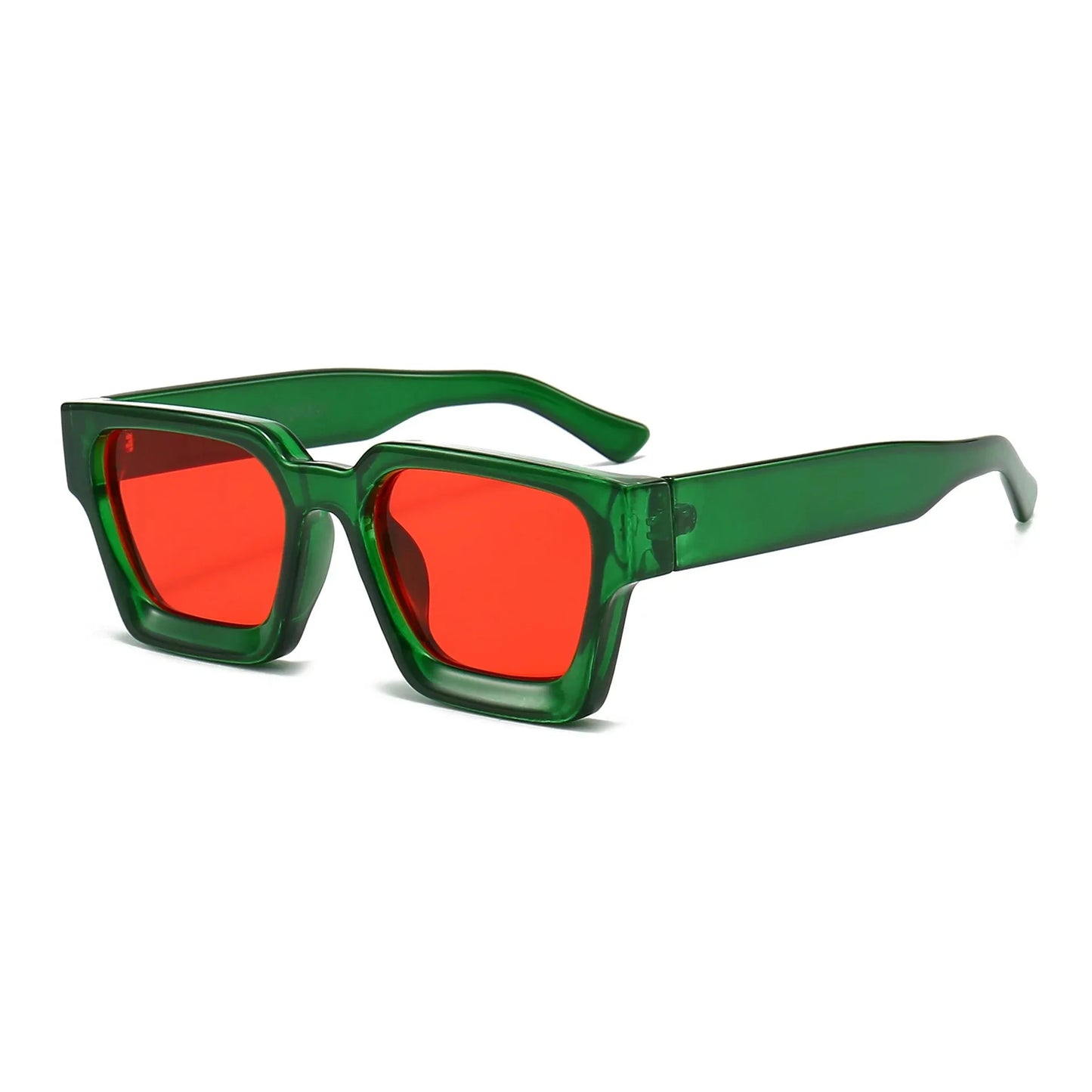KLASSNUM Men Square Frame Sunglasses 2025 Luxury Brand Designer Sun Glasses Retro Trendy Shades UV400 Unisex Women Glasses New