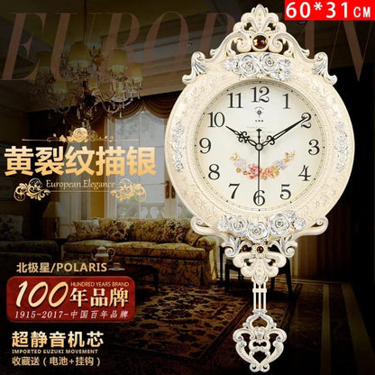 Polaris Light Luxury Home Design 60cm Wall Clock