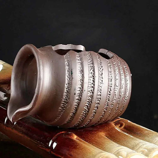 Ceramic Jar Water Fountain Fish Tank Water Dispenser Aquarium Waterfall Filter Roller Decoration