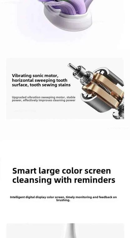 Mijia Sonic Sweep Vibration Electric Toothbrush Pro Intelligent Tooth Surface Recognition Digital Display Reminder
