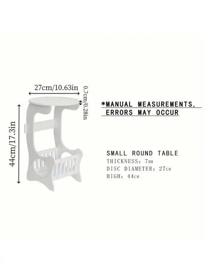 Multi Functional Bedside Table With Book And Magazine Storage