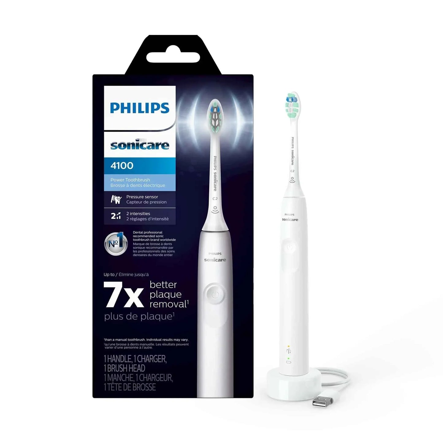 Philips Sonicare HX3681 ProtectiveClean 4100 Rechargeable Electric Toothbrush