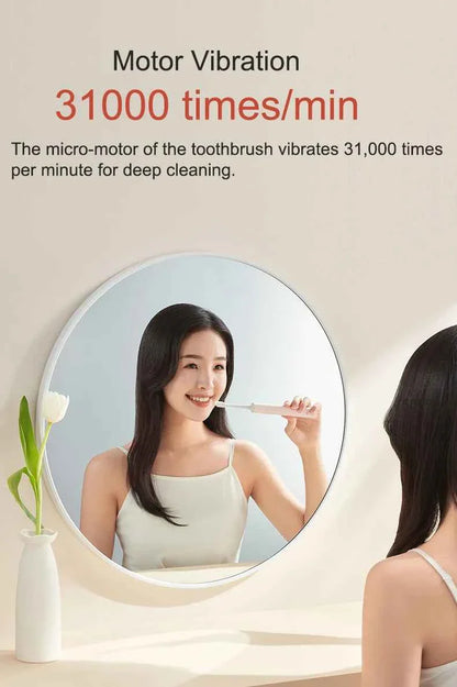Original XIAOMI Mijia T200 Sonic Electric Toothbrush Teeth Whitening Ultrasonic Vibrating Smart Tooth Brushes IPX7 Waterproof