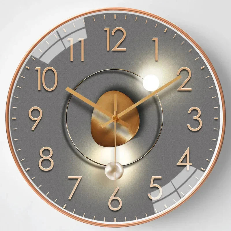 Nordic Style Home Decorative Wall Clock 8"