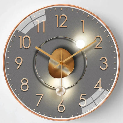 Nordic Style Home Decorative Wall Clock 8"