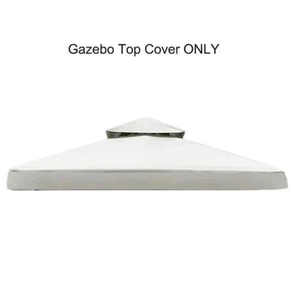 Grill Gazebo Replacement Canopy Roof, Outdoor BBQ Gazebo Top, Double Tiered Shelter Cover Roof ,for Yard Patio Garden Sunshade