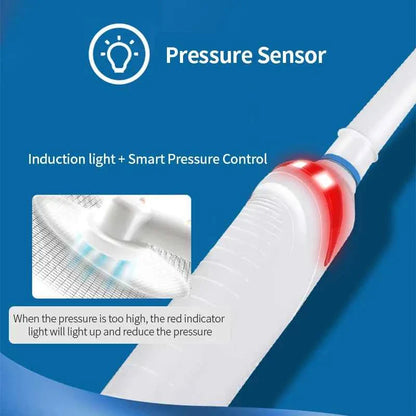 Oral B Electric Toothbrush Pro 4000 Sonic Clean Rechargeable Tooth Brush 4 Cleaning Modes Pressure Sensor Light Wateproof