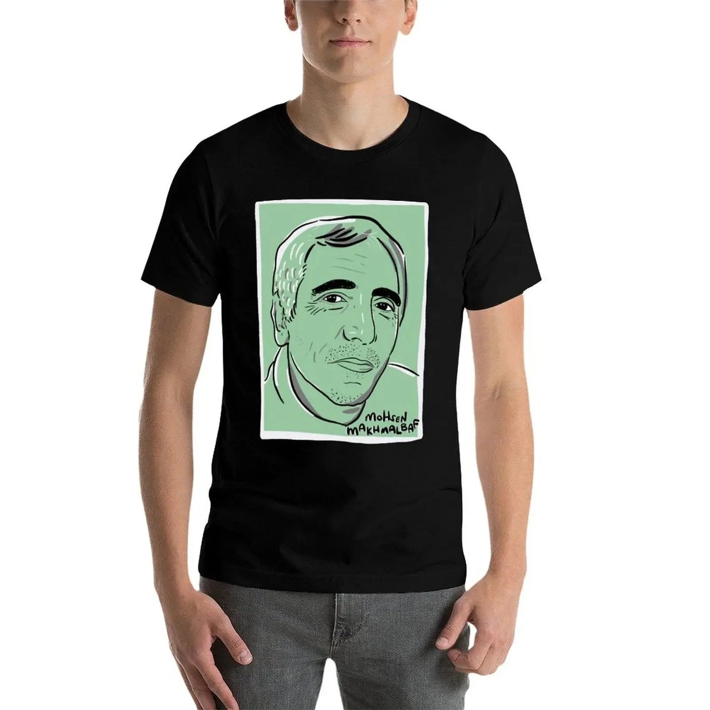 man t shirts 100% T-Shirt Makhmalbaf shirts casual t man t shirt man funny Mohsen cotton