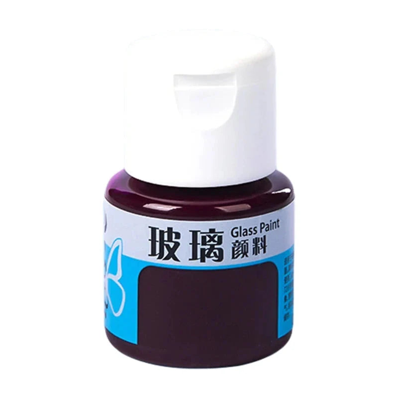 Stain Glass Paint,Non-Toxic Window Paint,Permanent Glass Paint,Stained Glass Art Paint,Glass Painting for Window Gallery
