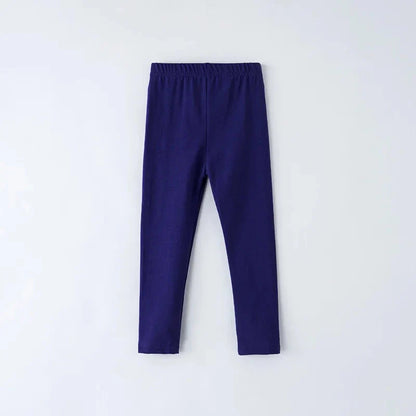 Girls' Leggings For Spring And Summer Suitable For Wearing Outside. They Are Thin-Style, Slim-fitting long Trousers For Childre