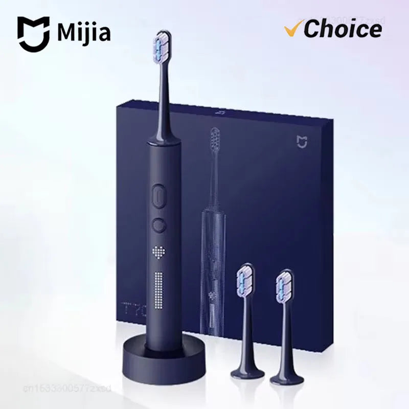 Xiaomi Mijia T700 Sonic Electric Toothbrush - Smart LED Display & Adjustable Intensity - IPX7 Waterproof with Inductive Charging