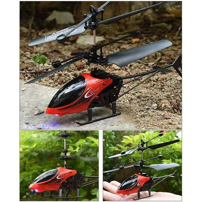 RC Helicopter Drone with Light Electric Flying Toy Radio Remote Control Aircraft Indoor Outdoor Game Adults Kids Toys Gifts
