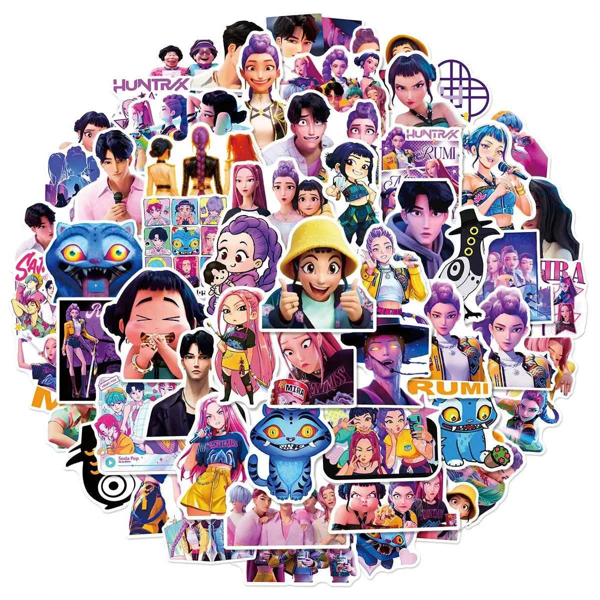 K-Pop Demon Hunters Birthday Decorations Girls Birthday Party Tableware Balloons Set Cup Plates Girls Favor Kpop Warriors Supply