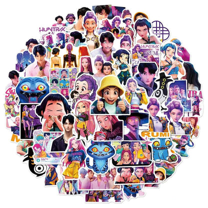 K-Pop Demon Hunters Birthday Decorations Girls Birthday Party Tableware Balloons Set Cup Plates Girls Favor Kpop Warriors Supply