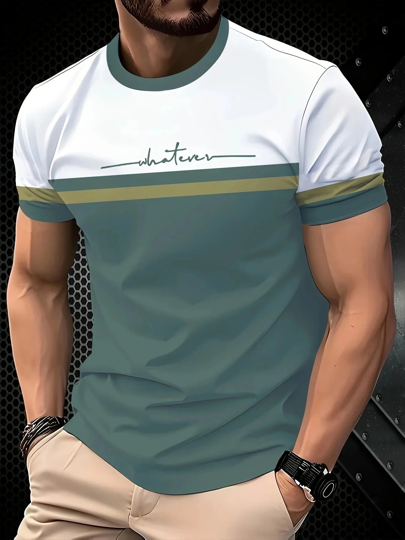 Hot men's T-shirts for Summer 2025 Casual fashionable outdoor and simple streetwear