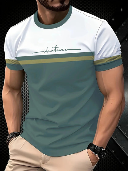 Hot men's T-shirts for Summer 2025 Casual fashionable outdoor and simple streetwear