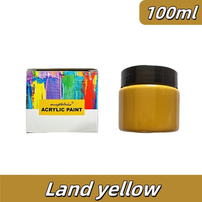 Acrylic Paint Professional Grade Painting Pigments Art Painting Waterproof Pigment Handicraft CreationIndoor Outdoor Creation