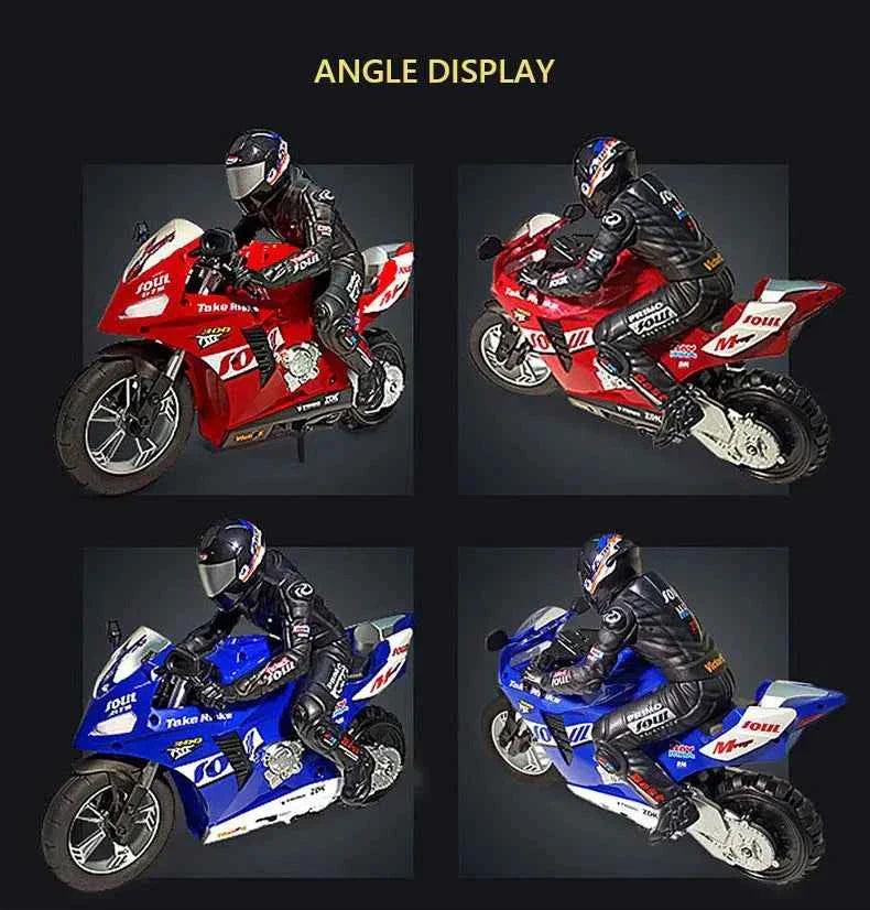 RC Motorcycles 1:6 1:10 Electric Motor RC Cars High Speed 4CH Remote Control Racing Motorcycle Drift Car Kids Xmas Festival Gift