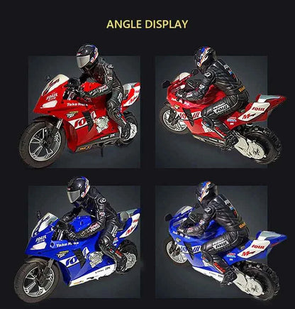 RC Motorcycles 1:6 1:10 Electric Motor RC Cars High Speed 4CH Remote Control Racing Motorcycle Drift Car Kids Xmas Festival Gift