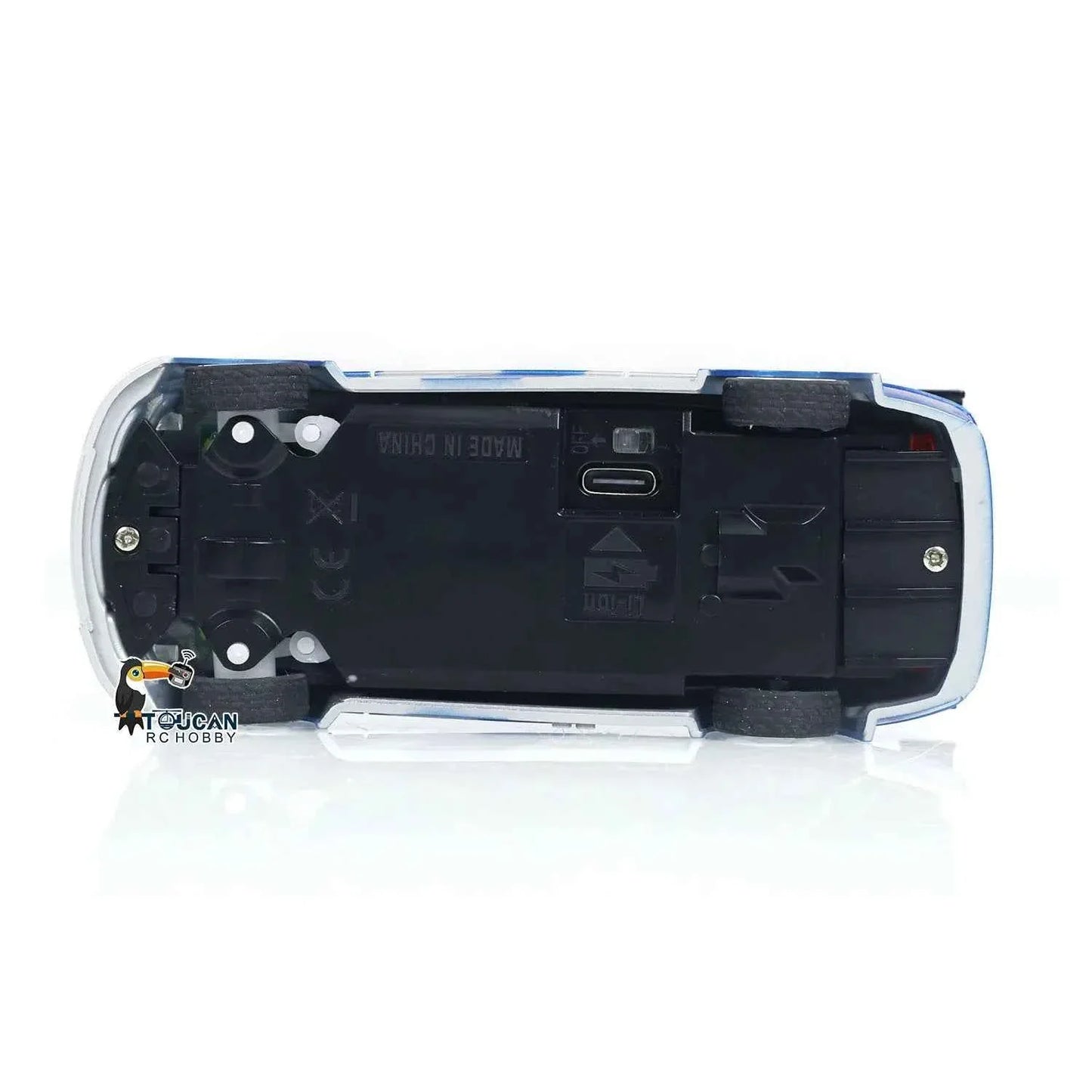RTR RC Dift Race Car 1/43 Scale 4WD Gyro Four-wheel Drive Radio Control High Speed Model 2.4G Racing Drifting Cars Gifts Toys