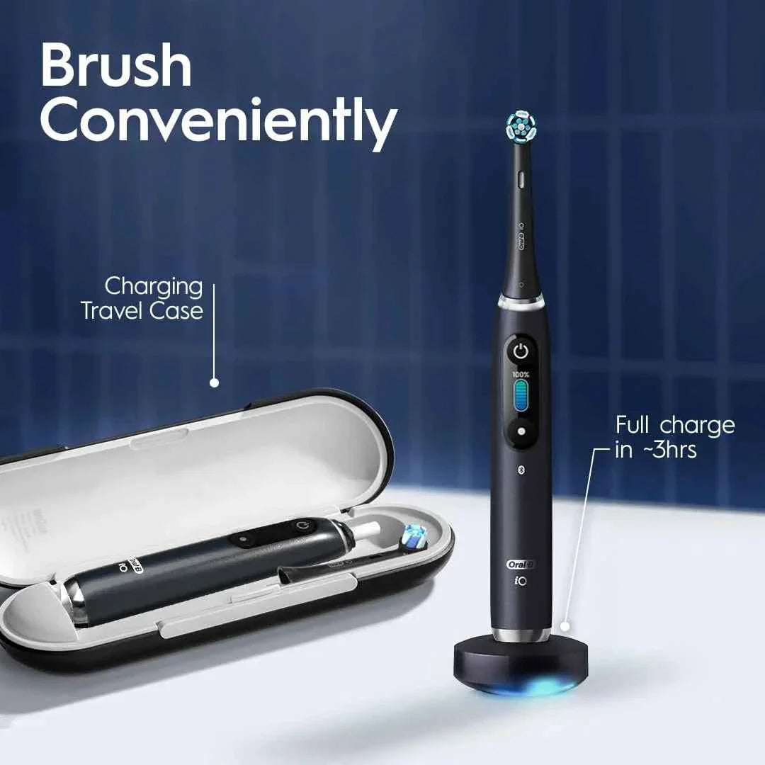 Oral-B Electric Toothbrush Oral B iO Series 9 Electric Toothbrush with 1 Replacement Brush Head 1 travel box 1 induction charger